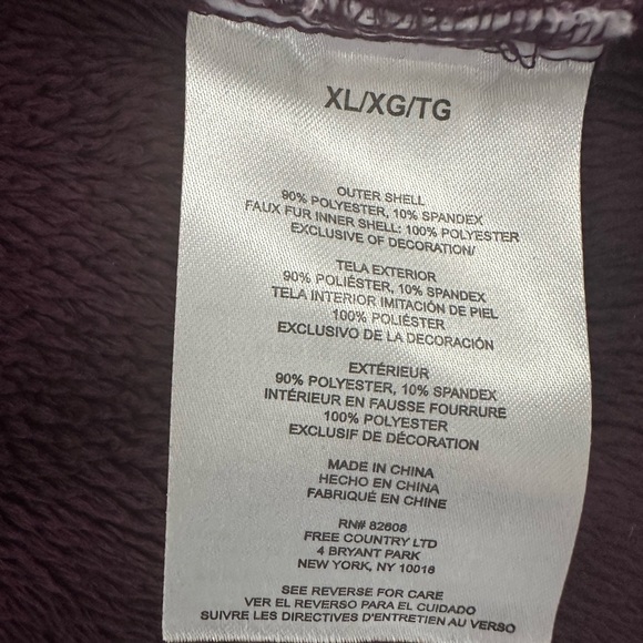 Free Country Women's Pink Heather Ski Jacket Size XL - Picture 12 of 15